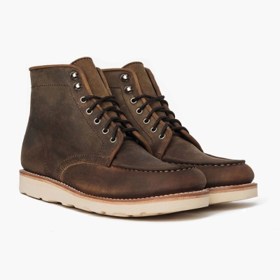 Thursday Boots Diplomat Lace-Up Boots Herre Brune | US1274MQK