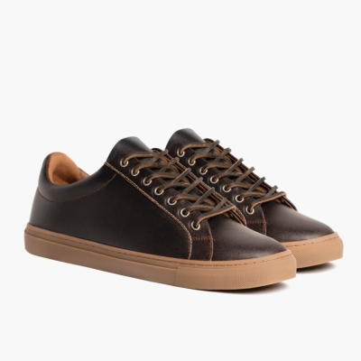 Thursday Boots Premier Low Top Sneakers Herre Brune | US3160EJX