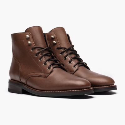 Thursday Boots President Lace-Up Boots Herre Brune | US4370RQN