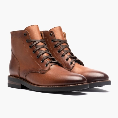 Thursday Boots President Lace-Up Boots Herre Brune | US8934ZAM